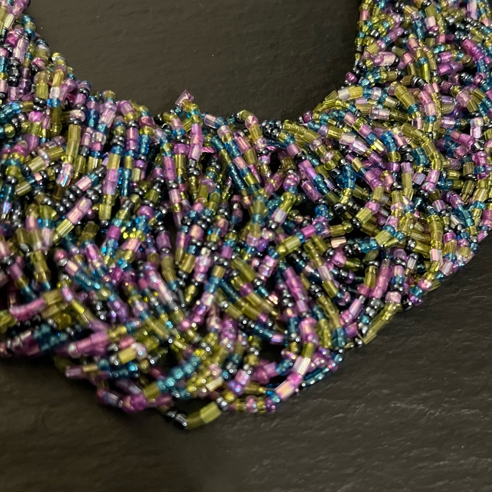 Boho Multicolored Multistrand Adjustable Braided … - image 3